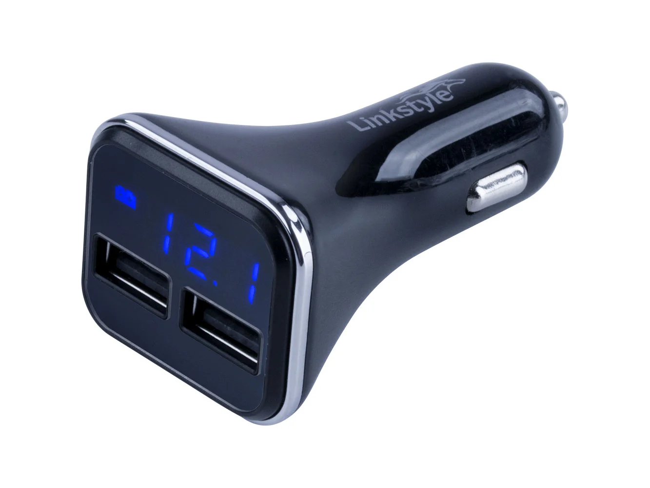 Sea-Dog Dual USB Power Plug w/Voltage/Amp Meter