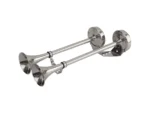 Sea-Dog MaxBlast Stainless Steel Trumpet 12V Horn - Dual