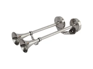 Sea-Dog MaxBlast Stainless Steel Trumpet 12V Horn - Dual