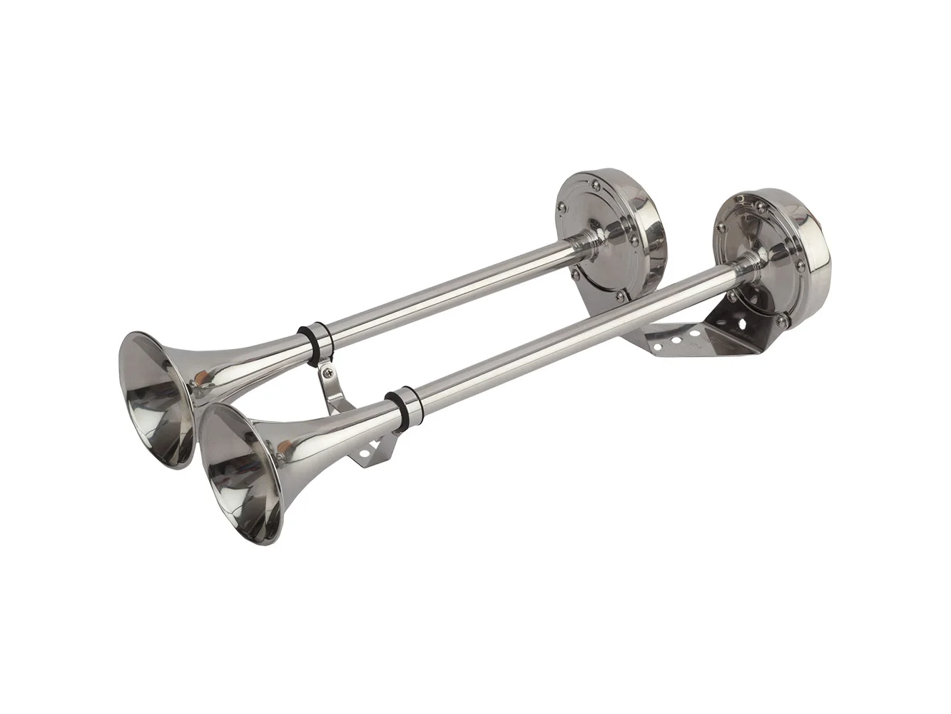 Sea-Dog MaxBlast Stainless Steel Trumpet 12V Horn - Dual