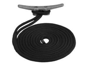 Sea-Dog Double Braided Nylon Dock Line - 1/2" x 50' - Black