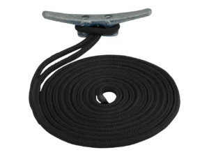 Sea-Dog Double Braided Nylon Dock Line - 5/8" x 20' - Black