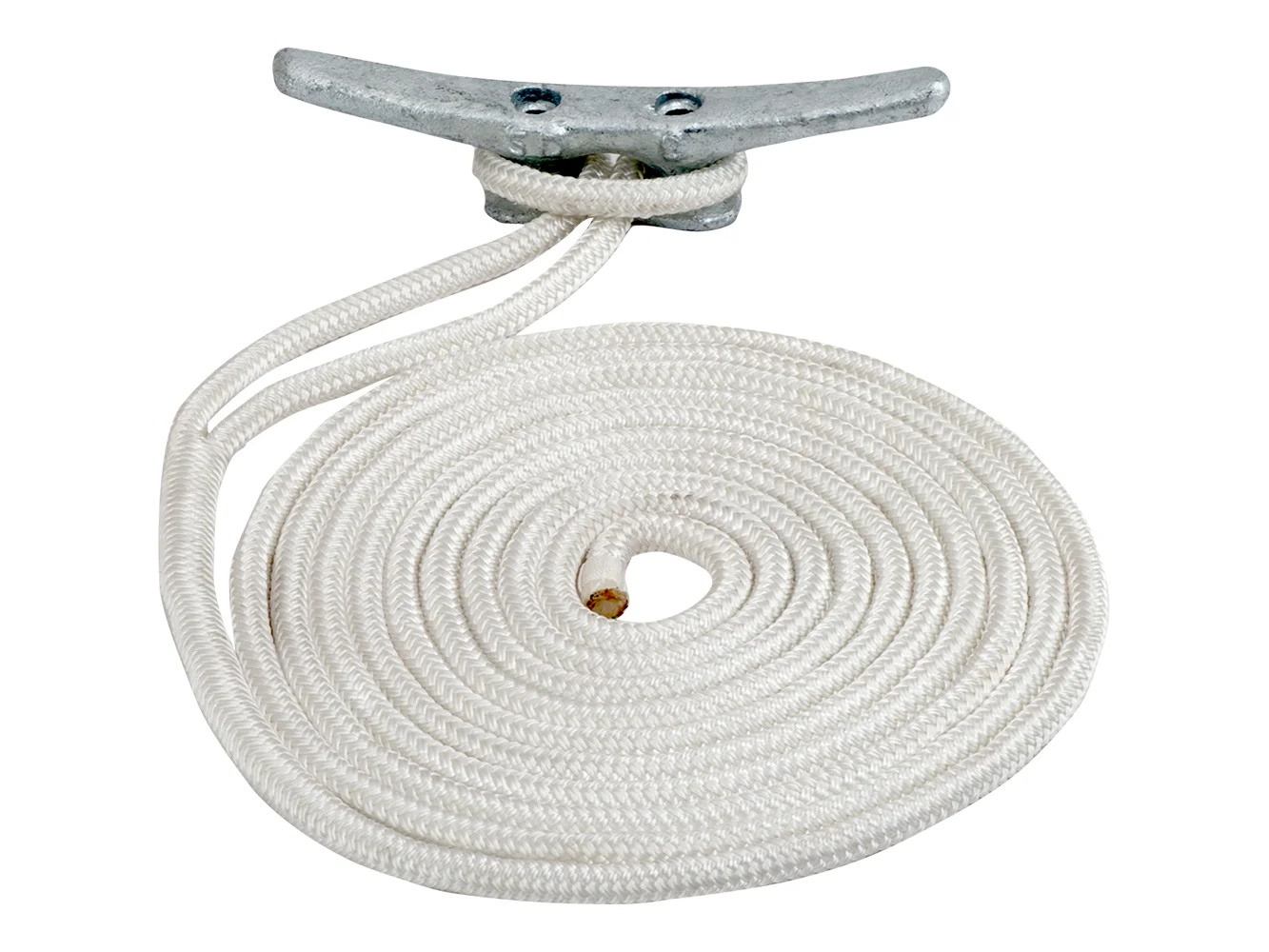 Sea-Dog Double Braided Nylon Dock Line - 5/8" x 25' - White