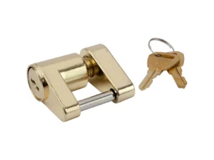 Sea-Dog Brass Plated Coupler Lock - 2 Piece
