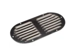 Sea-Dog Stainless Steel Louvered Vent - Oval - 9-1/8" x 4-5/8"