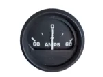 Faria Euro Black 2" Ammeter Gauge (60-0-60 AMP)