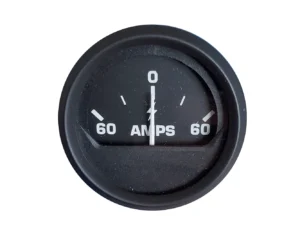Faria Euro Black 2" Ammeter Gauge (60-0-60 AMP)