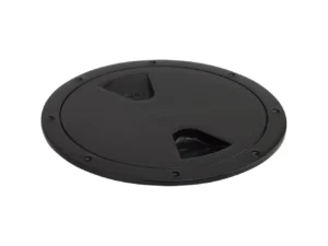 Sea-Dog Screw-Out Deck Plate - Black - 4"