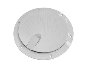 Sea-Dog Pop-Out Textured Deck Plate - White - 6"