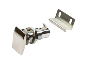Sea-Dog Push Button Cabinet Latch - Rectangular