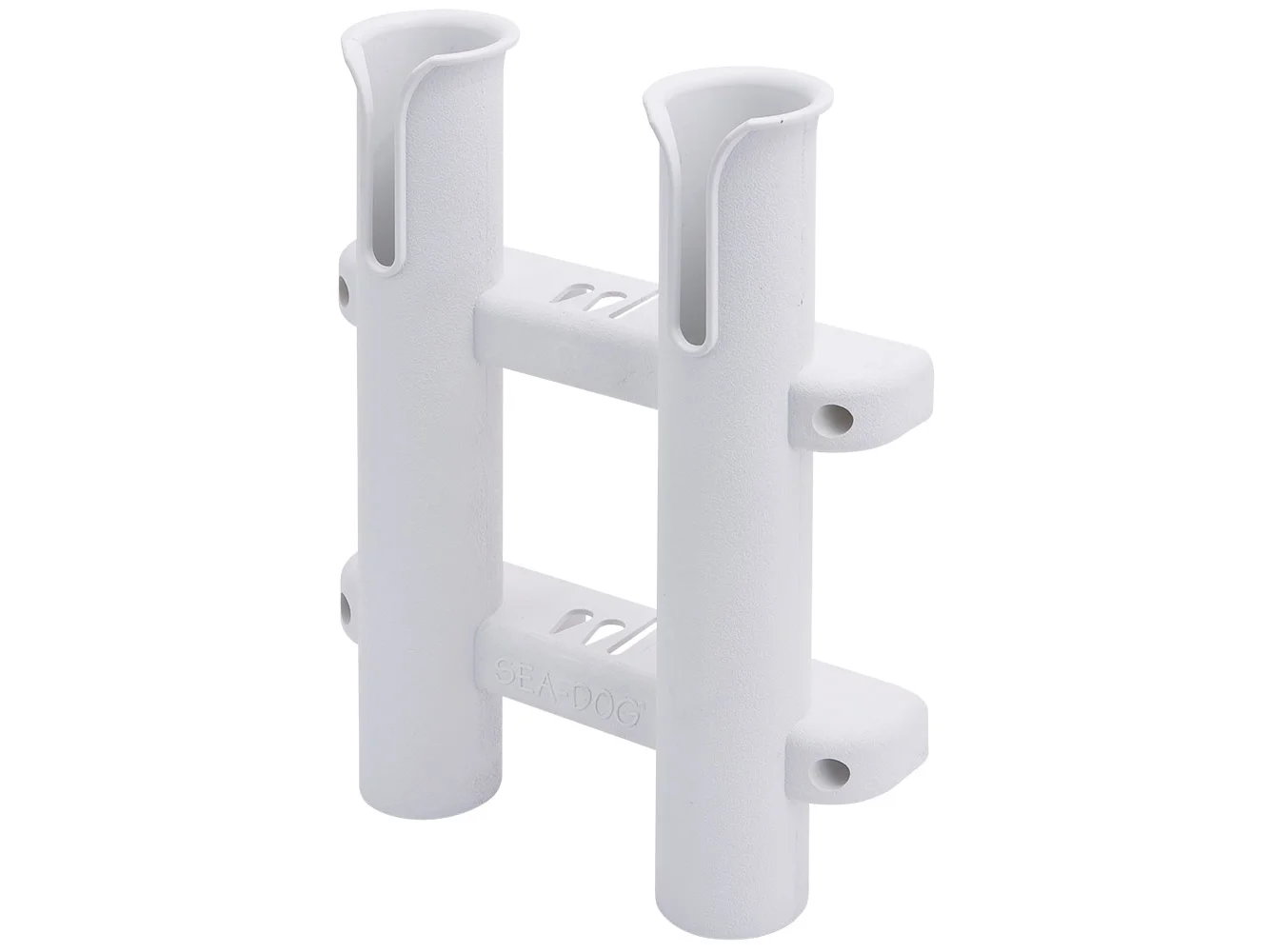 Sea-Dog Two Pole Side Mount Rod Storage Rack - White