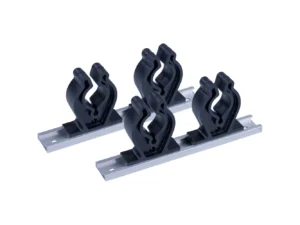 Sea-Dog Track Rod Holder - 7" Tracks - 4 Rod Clips