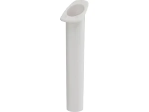 Sea-Dog Narrow Gunnel Flush Mount Rod Holder - White