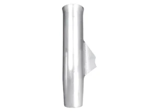 Tigress Weld On Aluminum Flared Rod Holder w/Blade Mill Finished 10"