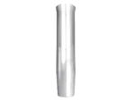 Tigress Weld On Aluminum Flared Rod Holder w/o Blade Mill Finished 10"