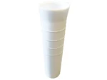 Tigress 10" Flared Vinyl Replacement Insert Liner - White