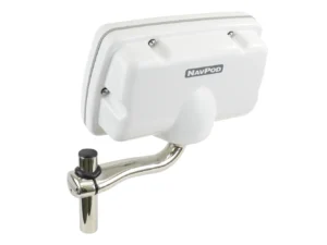 NavPod RailMount Pre-Cut f/Simrad NSS9 evo3/B&G Zeus3 9 Fits 1" or 1.25" Tubing