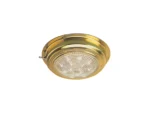 Sea-Dog Brass LED Dome Light - 4" Lens