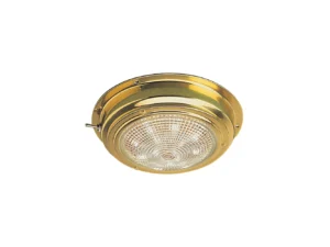 Sea-Dog Brass LED Dome Light - 4" Lens