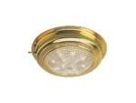 Sea-Dog Brass LED Dome Light - 5" Lens