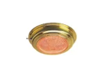 Sea-Dog Brass LED Day/Night Dome Light - 5" Lens