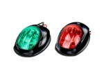 Sea-Dog Black LED Navigation Lights - Port & Starboard
