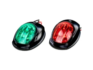 Sea-Dog Black LED Navigation Lights - Port & Starboard