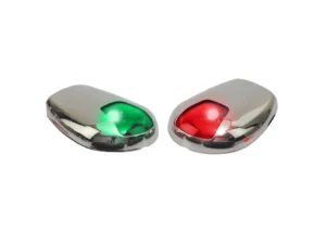 Sea-Dog Stainless Steel Side Mount LED Navigation Lights - 2 NM - Port & Starboard