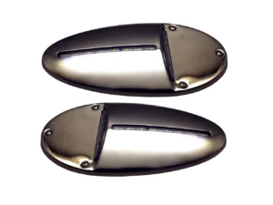 Innovative Lighting LED Docking Light- Mirrored Stainless Steel - Pair