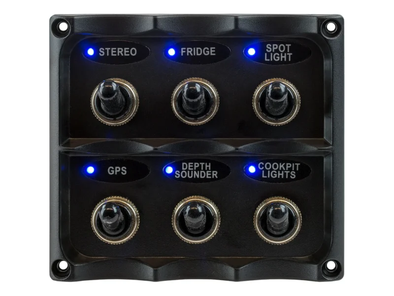 Sea-Dog Water Resistant Toggle Switch Panel