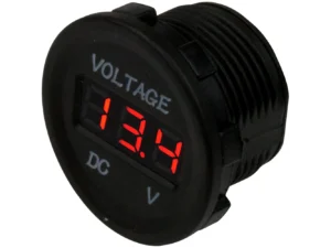 Sea-Dog Round Voltage Meter - 6V-30V