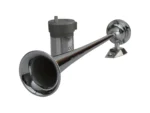 Sea-Dog Chrome Plated Trumpet Airhorn Long Single w/Compressor