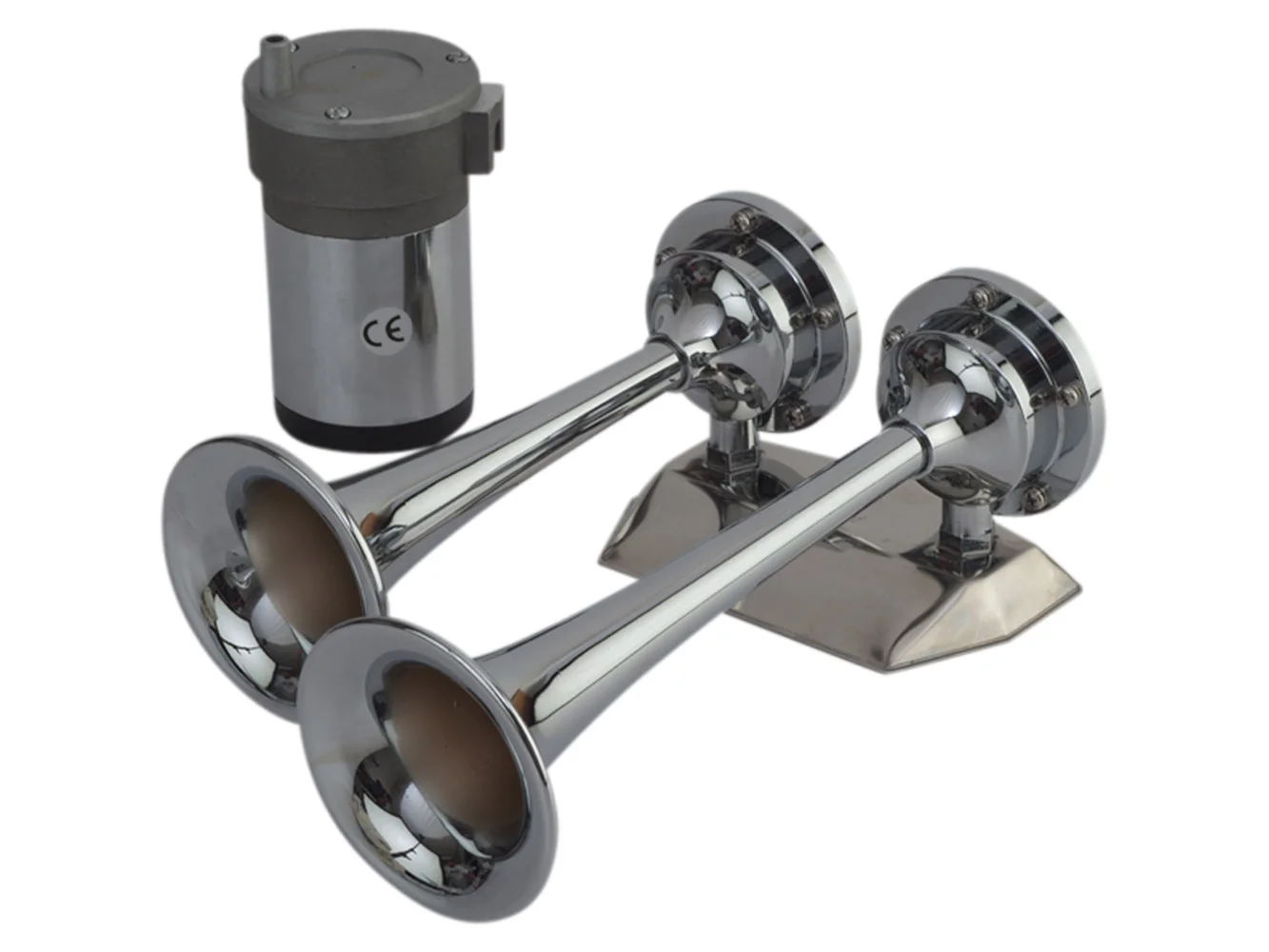 Sea-Dog MaxBlast Air Horn - Mini Dual Trumpet