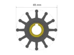 Albin Group Premium Impeller Kit 65 x 15.8 x 51mm - 12 Blade - Key Insert