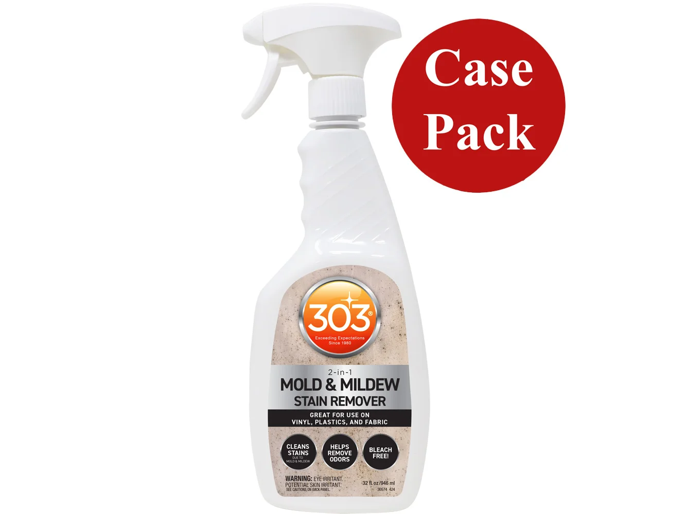 303 Mold & Mildew Stain Remover - 16oz *Case of 6*