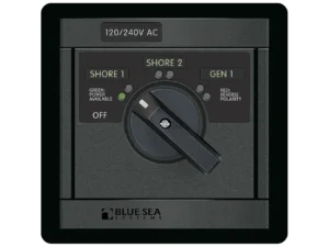 Bue Sea 120/240v AC Rotary 65A Off + 3 Sources