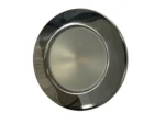 Lunasea Gen 3 Indoor/Outdoor Recessed 3.5” LED Light - 2700K 85 CRI Dimmable COB LED - Warm White/Polished SS Bezel