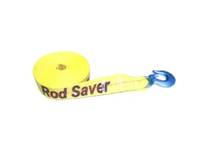 Rod Saver Heavy-Duty Winch Strap Replacement - Yellow - 2" x 25'