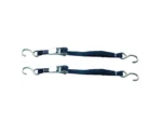 Rod Saver Stainless Steel Ratchet Tie-Down - 1" x 3' - Pair