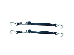 Rod Saver Stainless Steel Ratchet Tie-Down - 1" x 3' - Pair
