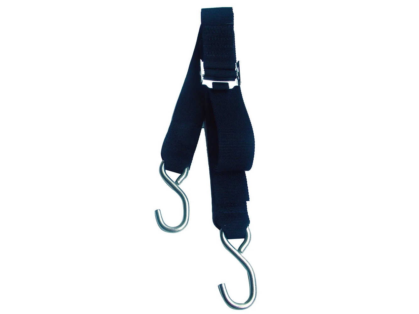 Rod Saver Stainless Steel Roller Buckle Gunwale Tie-Down - 2" x 13'