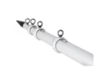 Tigress XD Telescoping Aluminum Outrigger Poles - 18' - 1-1/2" OD - Silver