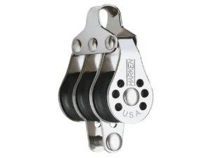 Harken 22mm Triple Micro Block w/Becket- Fishing
