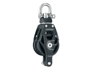 Harken 45mm Double Element Block w/Swivel & Becket