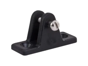 Sea-Dog Nylon Angled Deck Hinge - Black