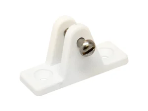 Sea-Dog Nylon Angled Deck Hinge - White