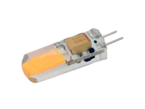Lunasea Warm White G4 Bulb 2W 10-30VDC Bottom Pin Silicon Encapsulated