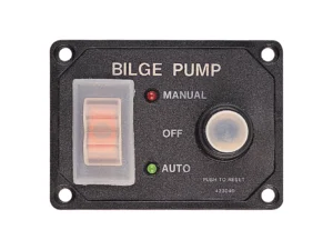 Sea-Dog Splash Guard Bilge Pump Panel w/Circuit