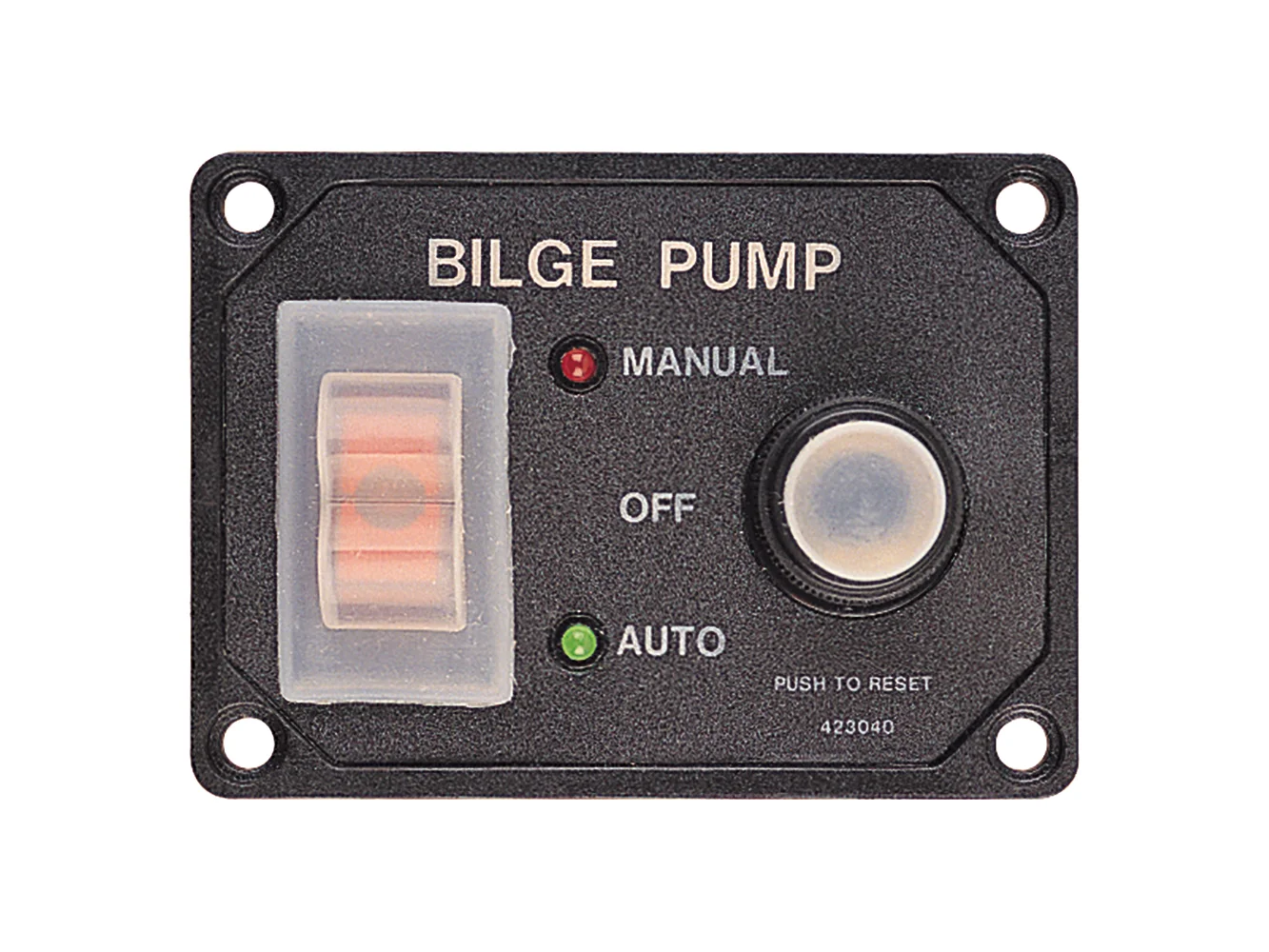 Sea-Dog Splash Guard Bilge Pump Panel w/Circuit