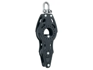 Harken 57mm Carbo Air Fiddle Block w/Swivel & Becket